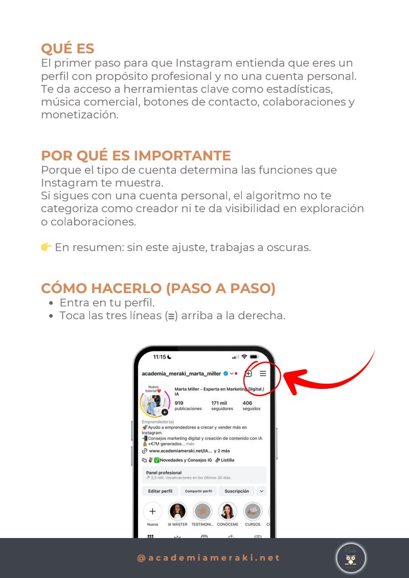 Ajuste explicado paso a paso con captura del móvil