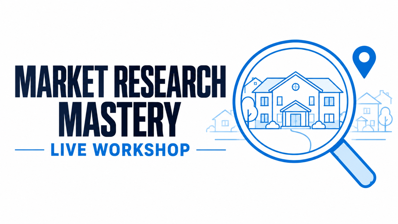 Market Research Mastery live workshop