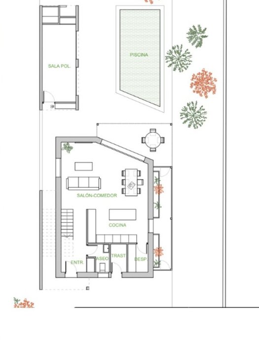 Plano de la casa de Edu