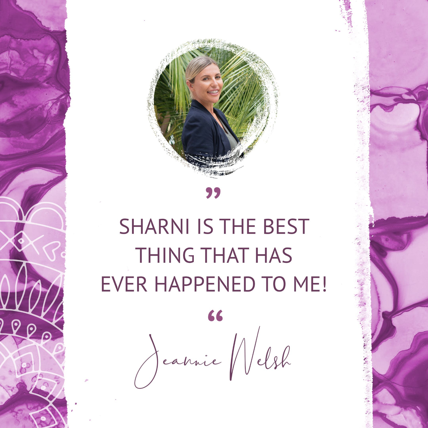 Sharni Quinn Testimonial_Rishma