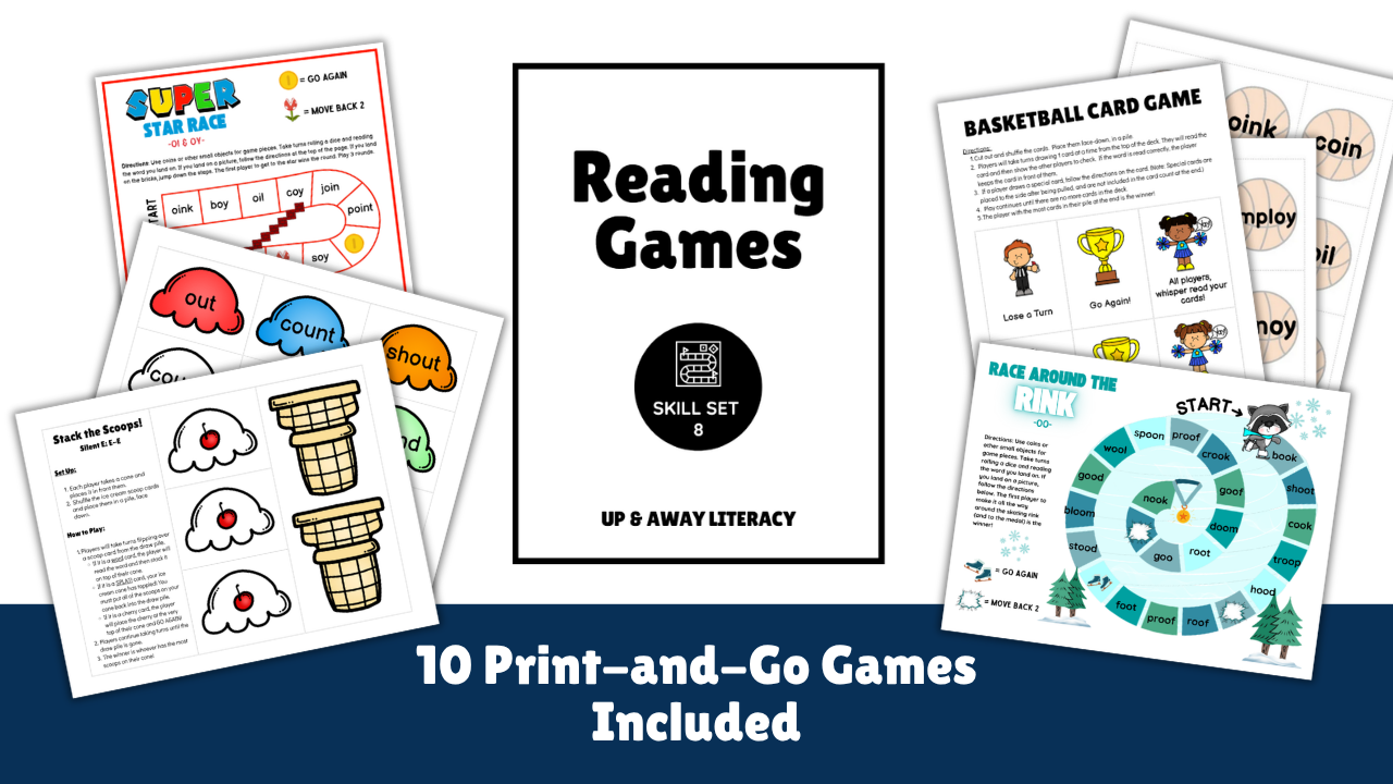 Print-and-Go Games: Skill Set 8