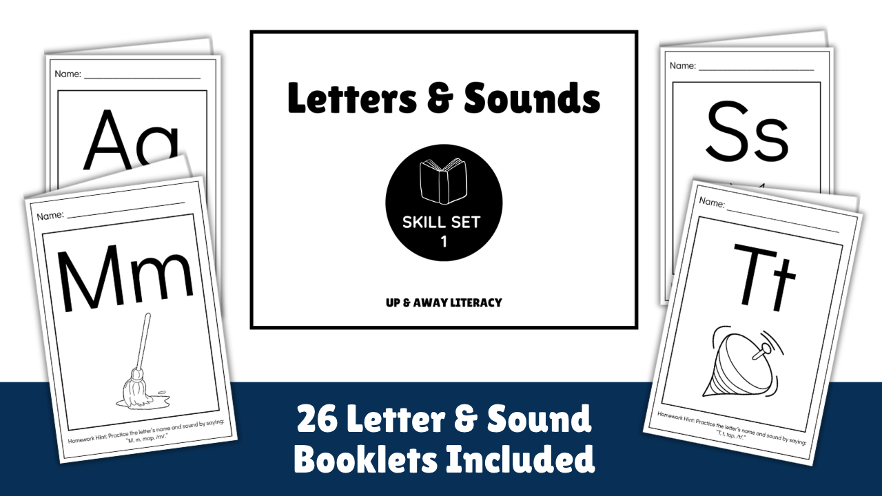 Alphabet Booklets: Skill Set 1 (Letters & Sounds)