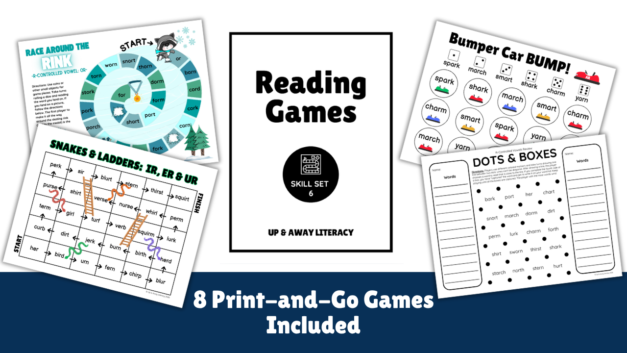 Print-and-Go Games: Skill Set 6