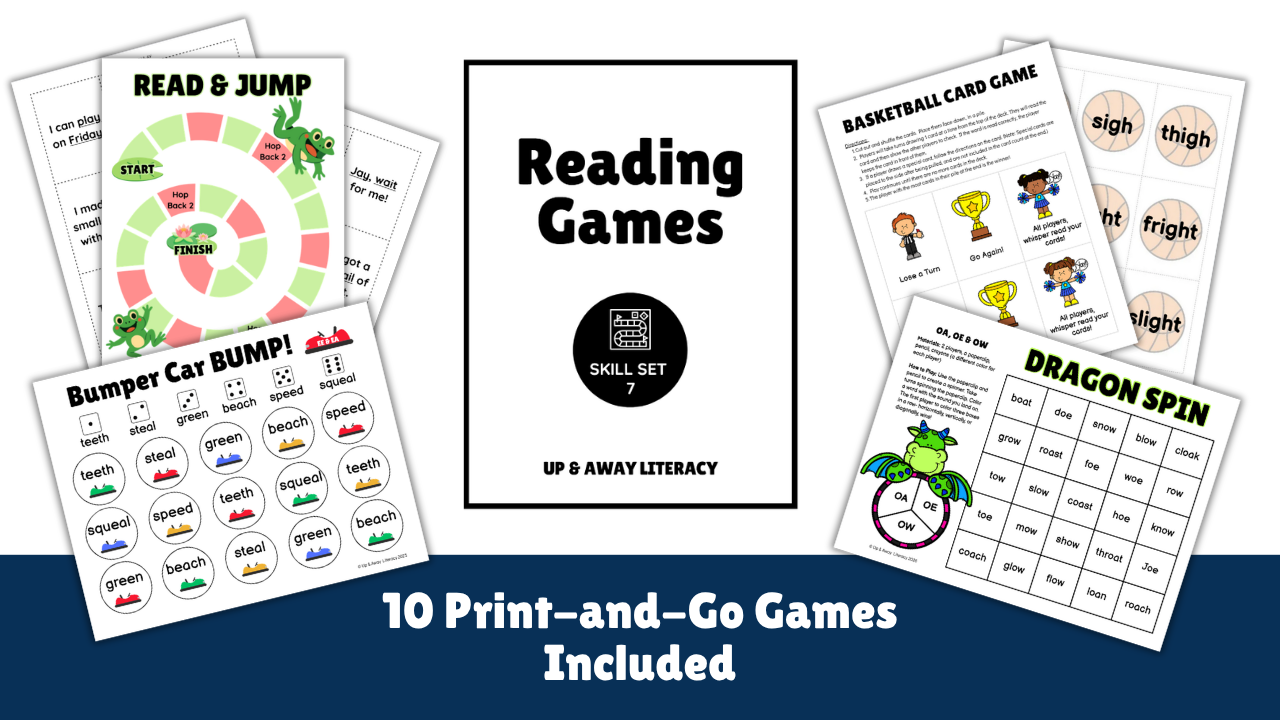 Print-and-Go Games: Skill Set 7