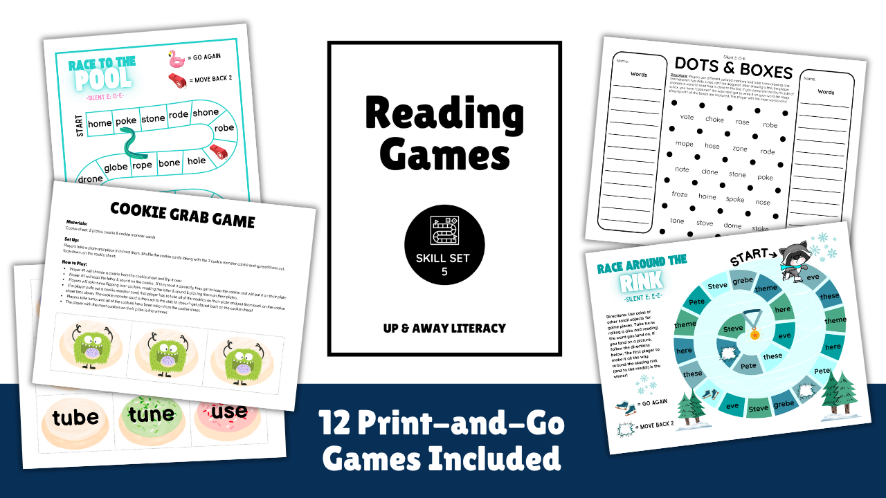 Print-and-Go Games: Skill Set 5