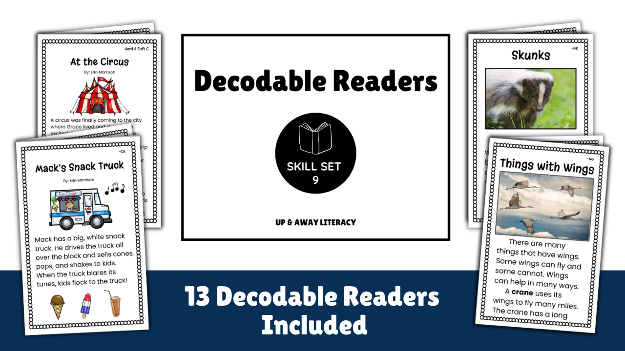Decodable Readers: Skill Set 9 (Complex Patterns)