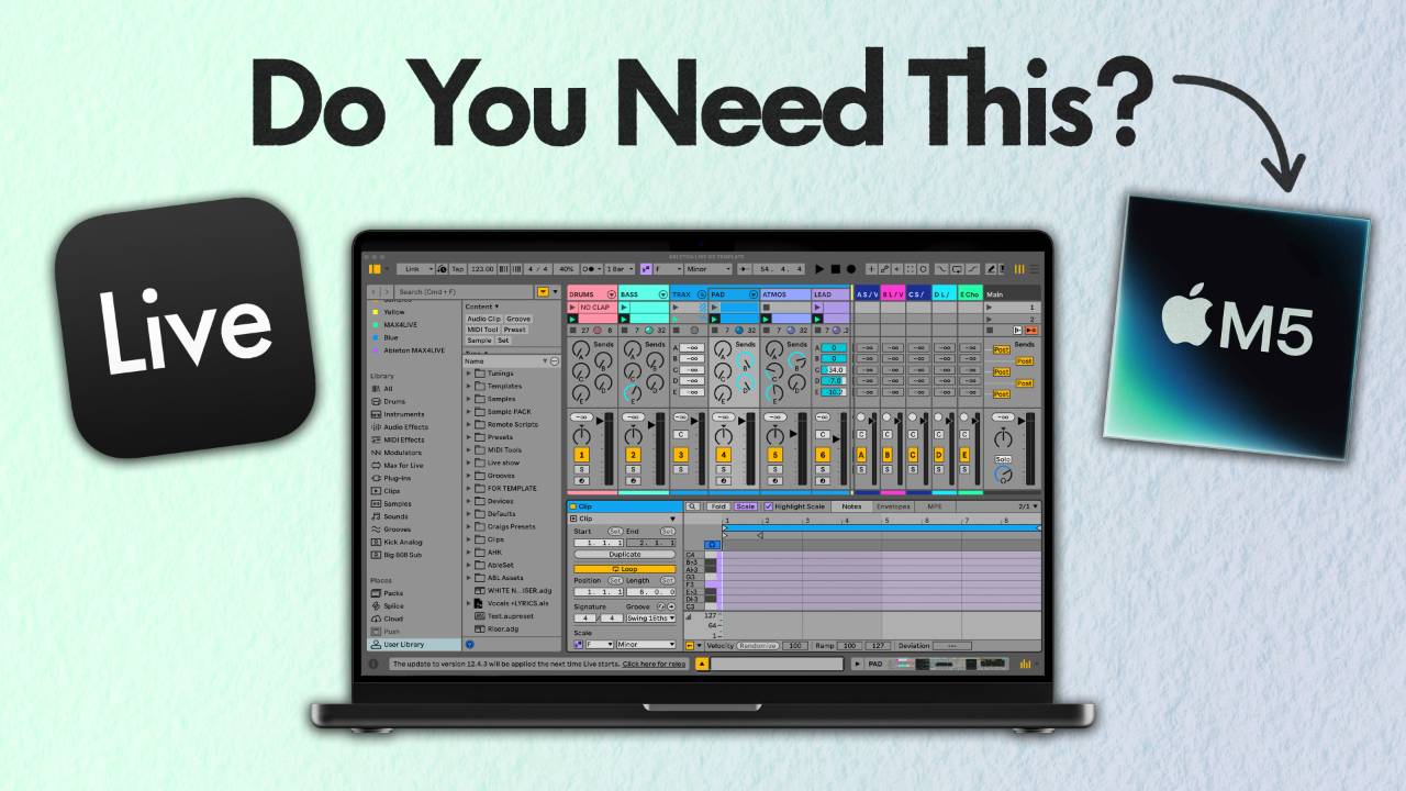 Best MacBook for music production