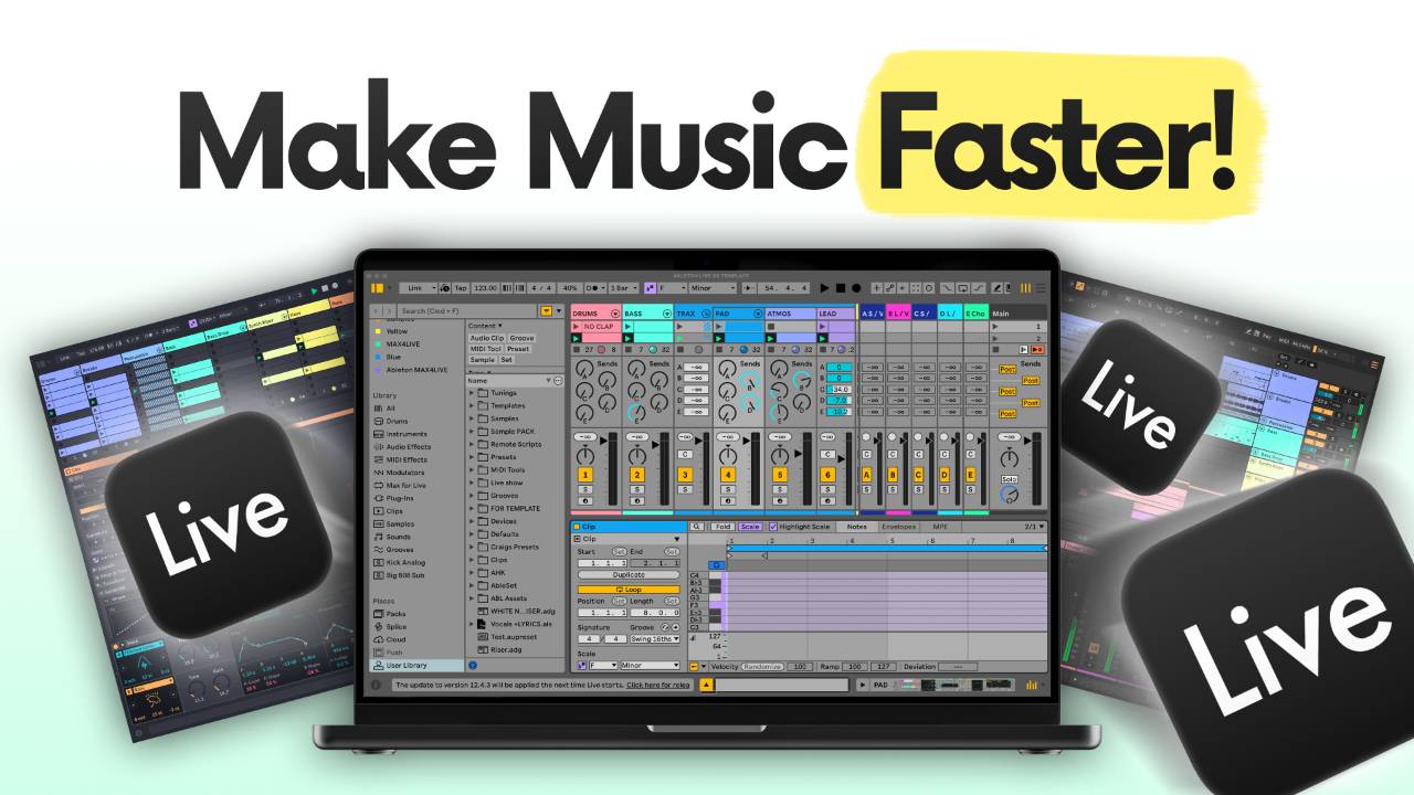 Ableton Live template
