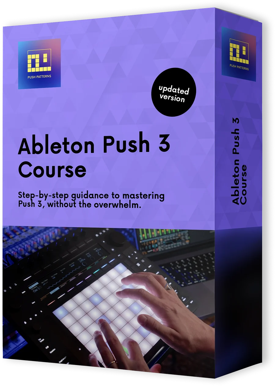 Ableton Push 3 course box