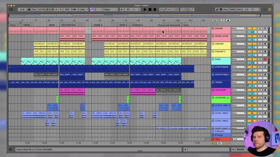 The Destination First Framework inside Ableton Live