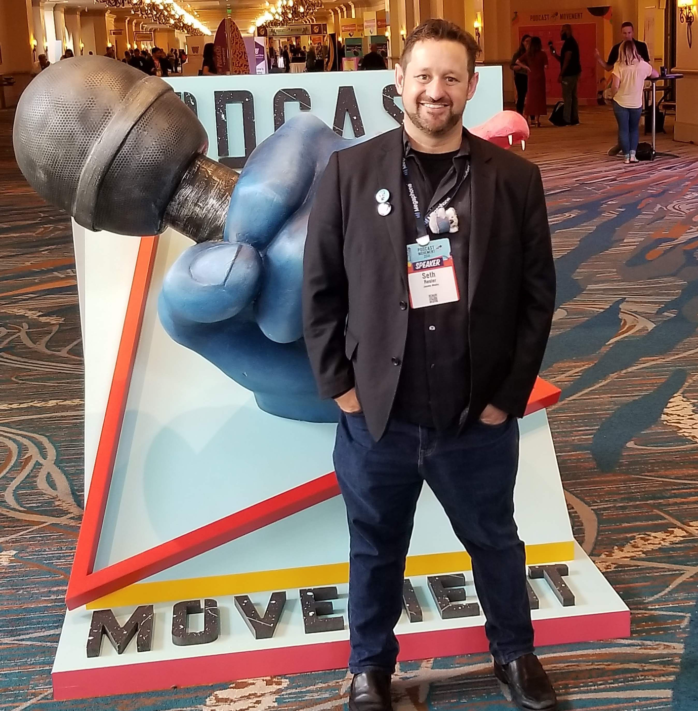 Seth at Podcast Movement
