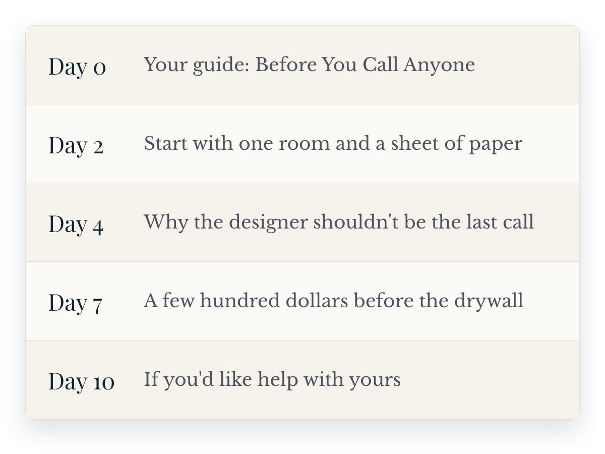 Email nurture sequence example