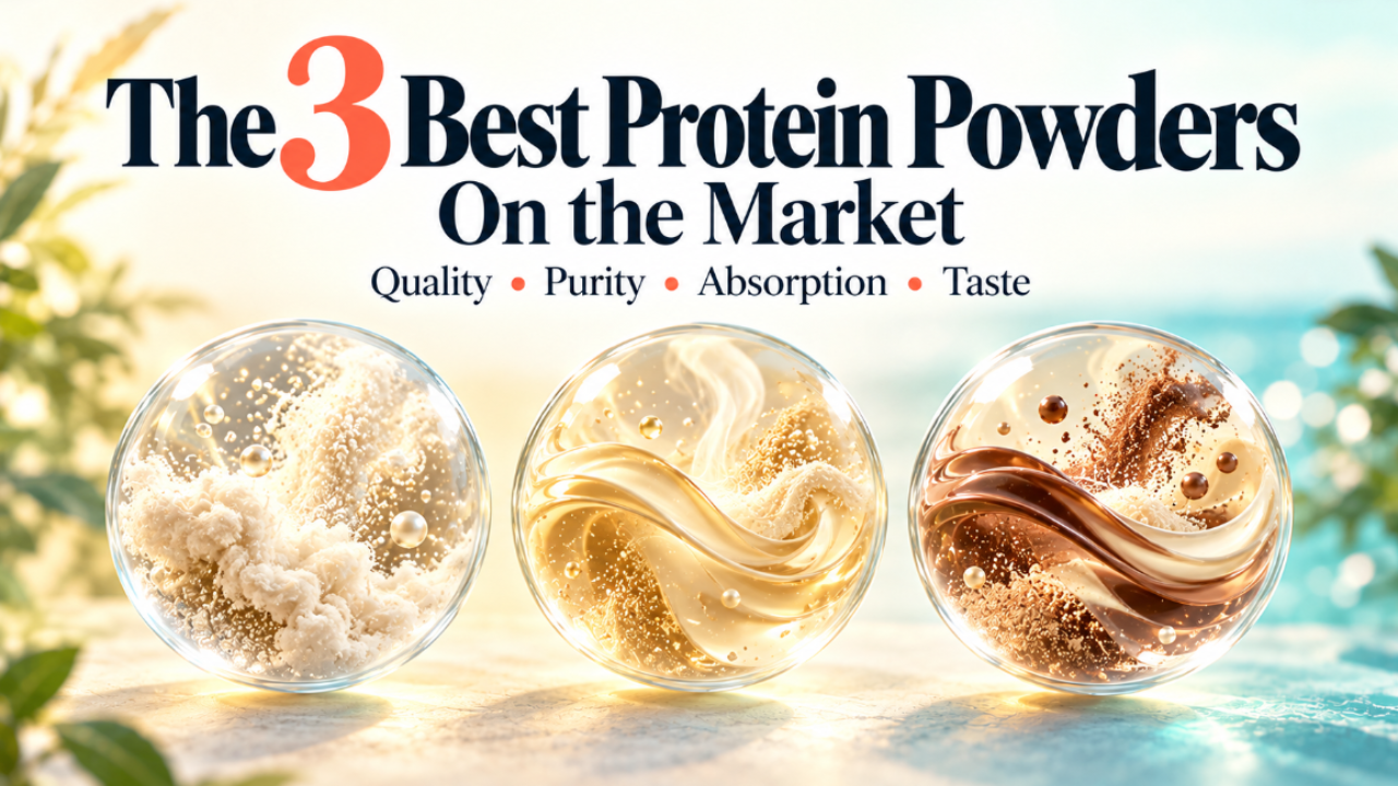 The 3 Best Protein Powders On The Market