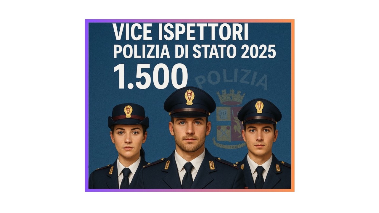 Concorso Vice Ispettori Polizia di Stato 2025 – Corso online