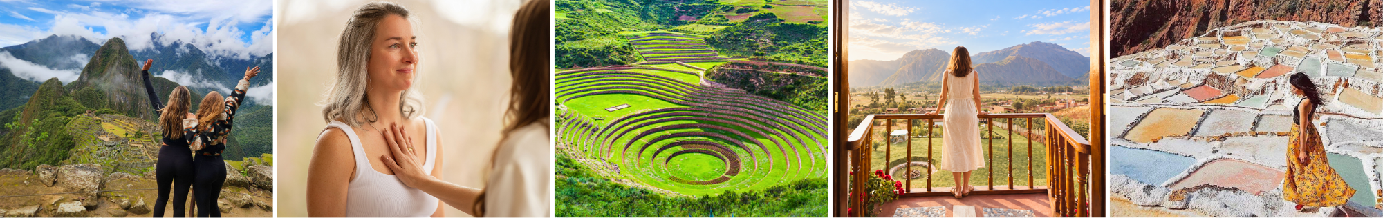 Andean landscape of the Sacred Valley, the setting of the Oracle Woman retreat