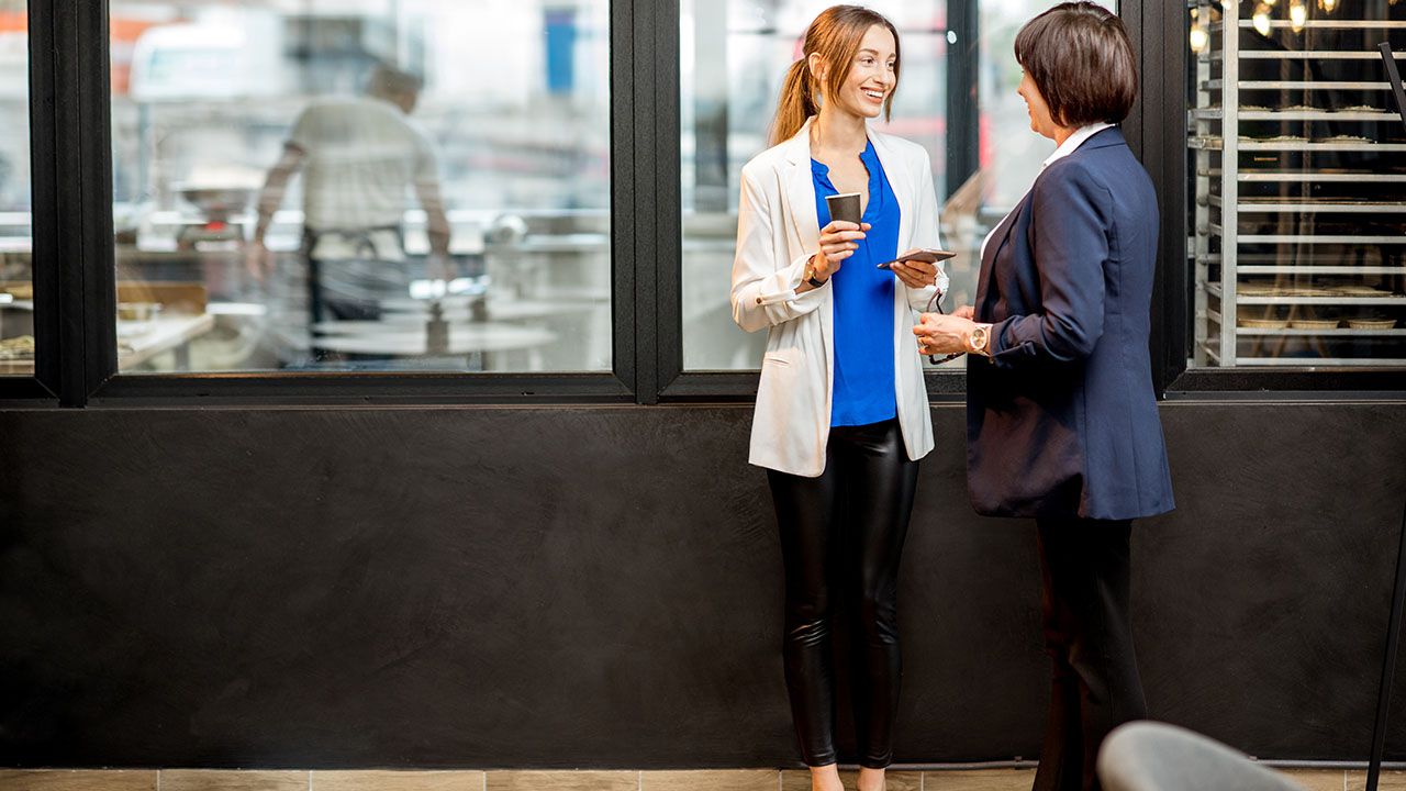 Entrepreneur listening during a customer research conversation