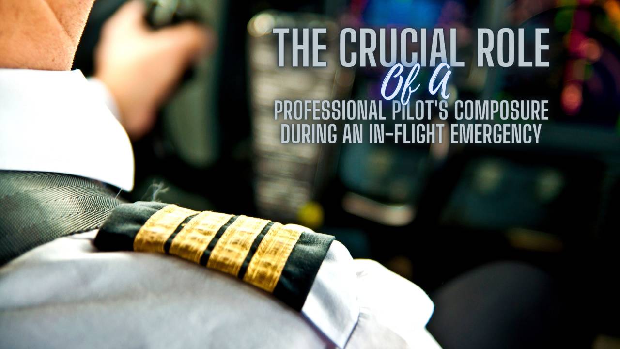Poor Pilot The Crucial Role Of A Professional Pilot's Composure