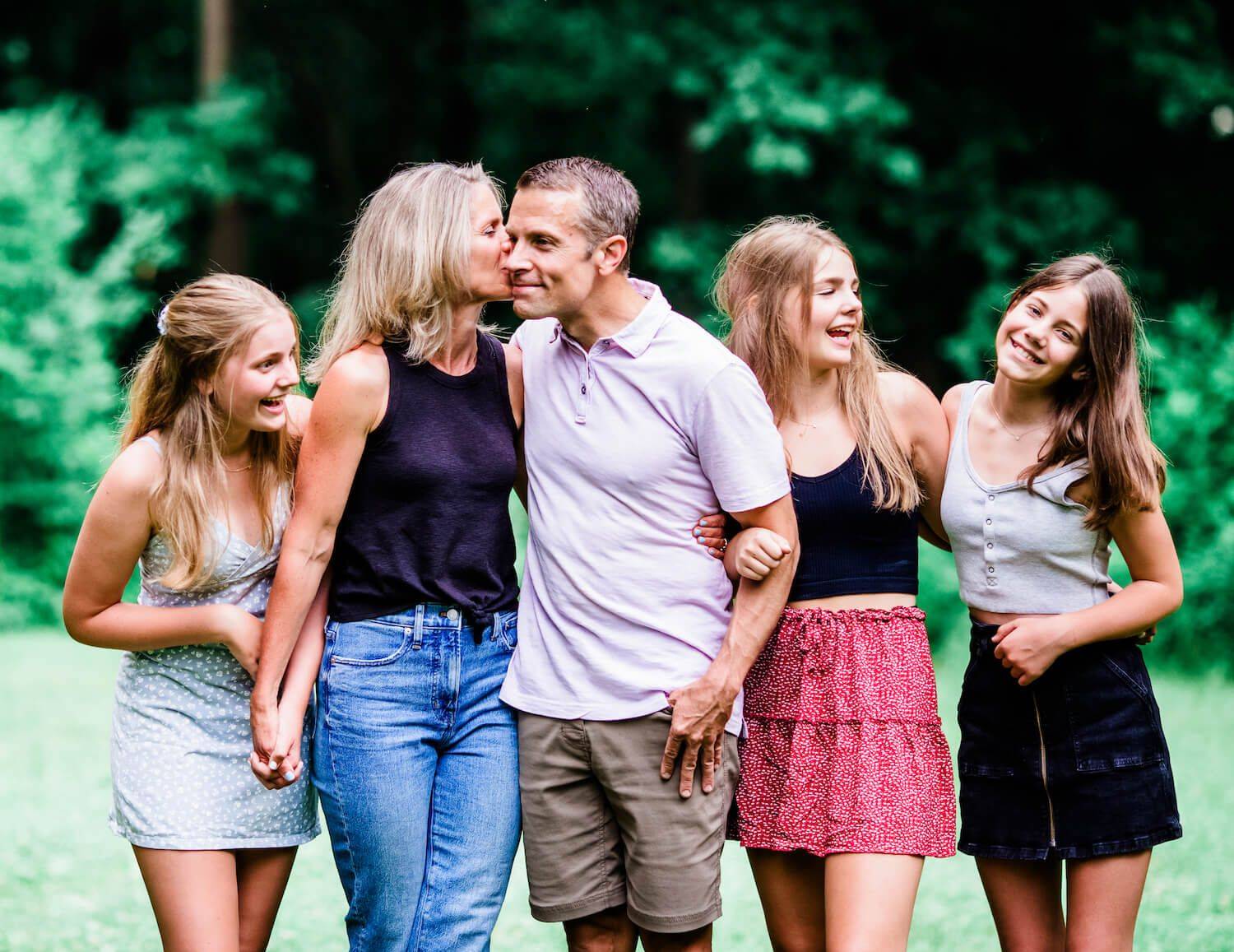 Photo of Dr. Sue McCreadie with Her Family
