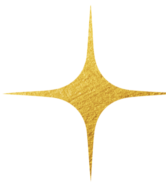  Graphic of metallic gold sparkles