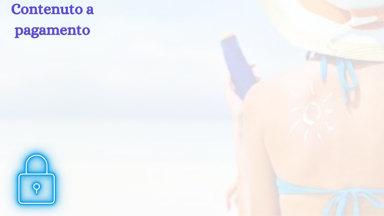 Protezione solare in perimenopausa
