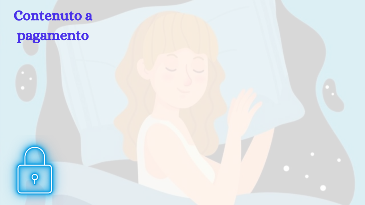 Igiene del sonno in menopausa