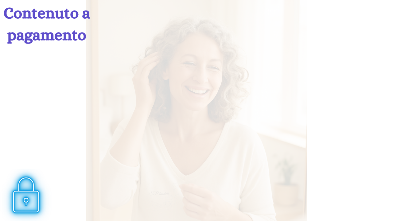 Salute dei capelli in menopausa