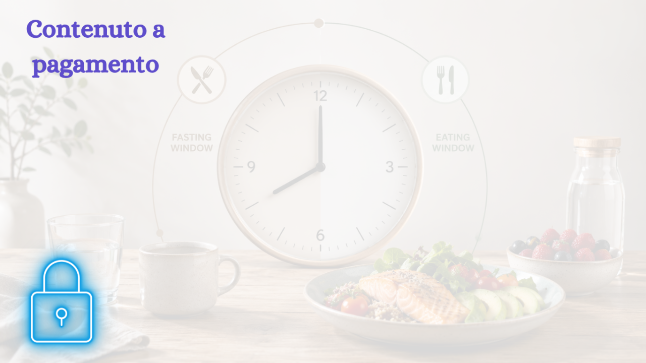 Digiuno intermittente in peri e menopausa