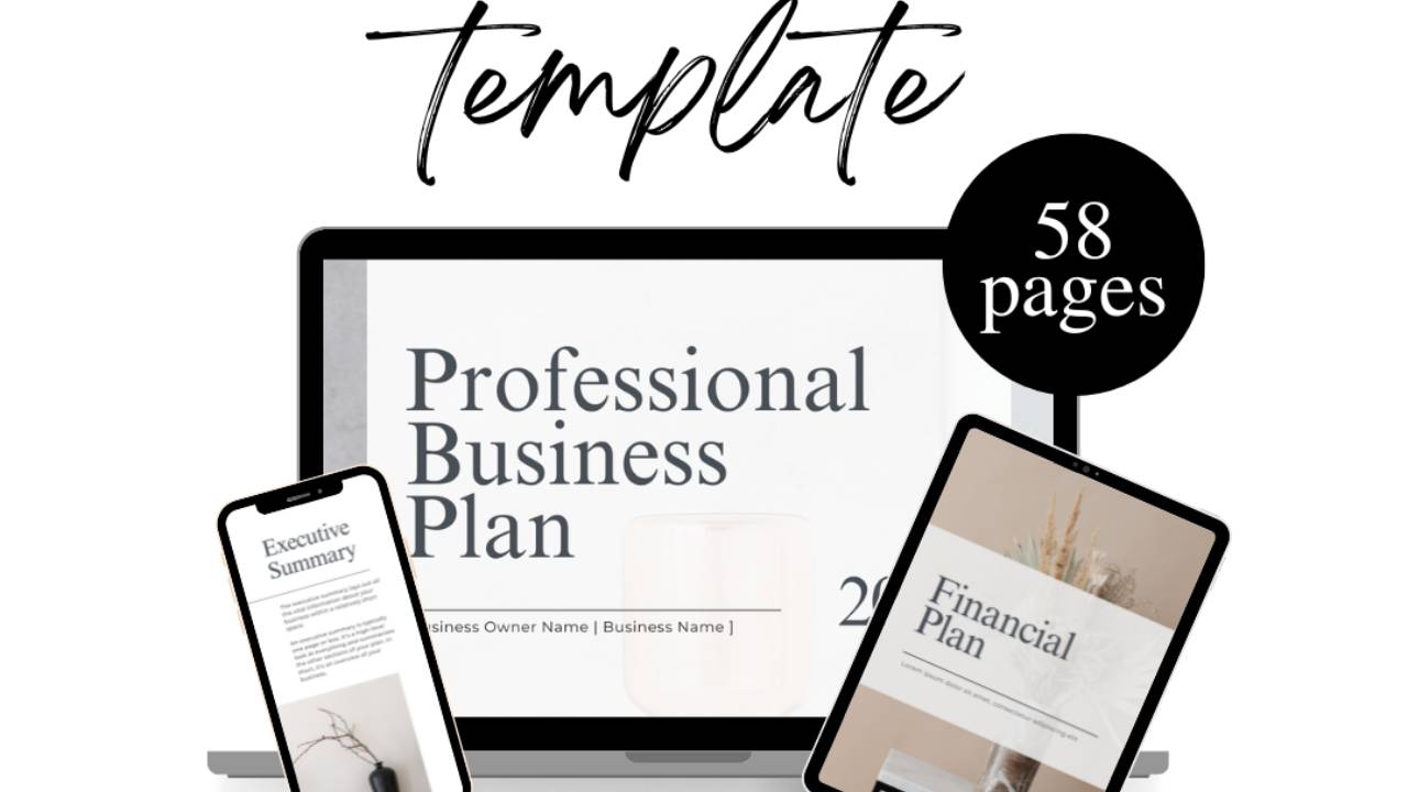 Professional Business Plan Template Professional business plan template