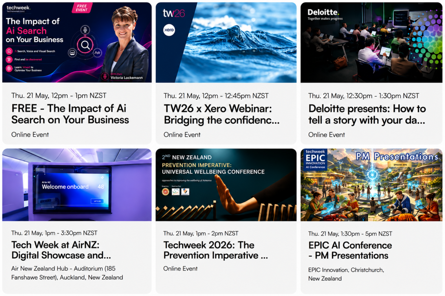 Victoria Ludemann Keynotes at Techweek NZ 2026 alongside Deloittes and Xero 