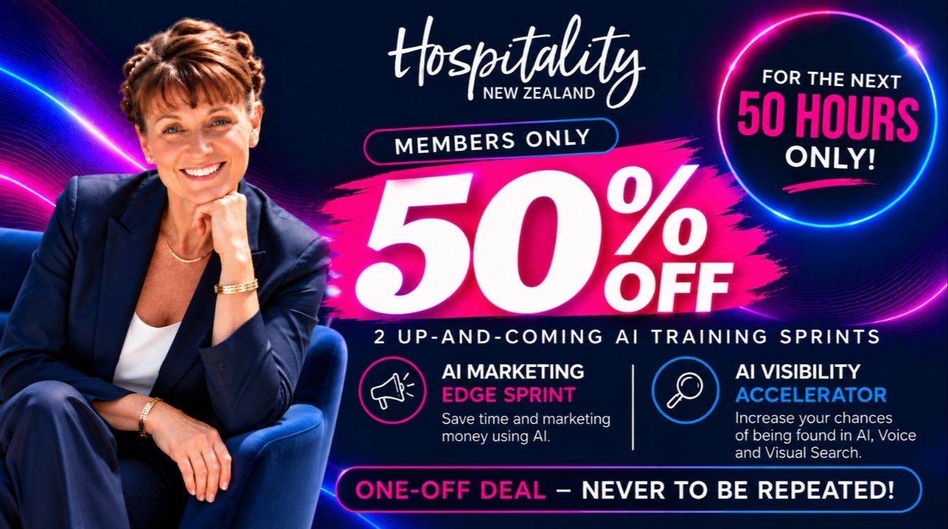 Hospitality New Zealand 50 50 Members Only Deal 