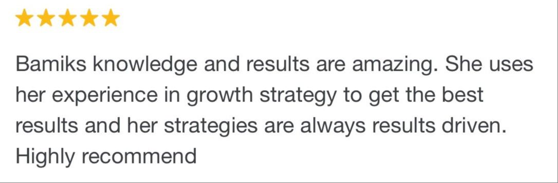 Optimised Digital review. Bamik's knowledge and results are amazing.
