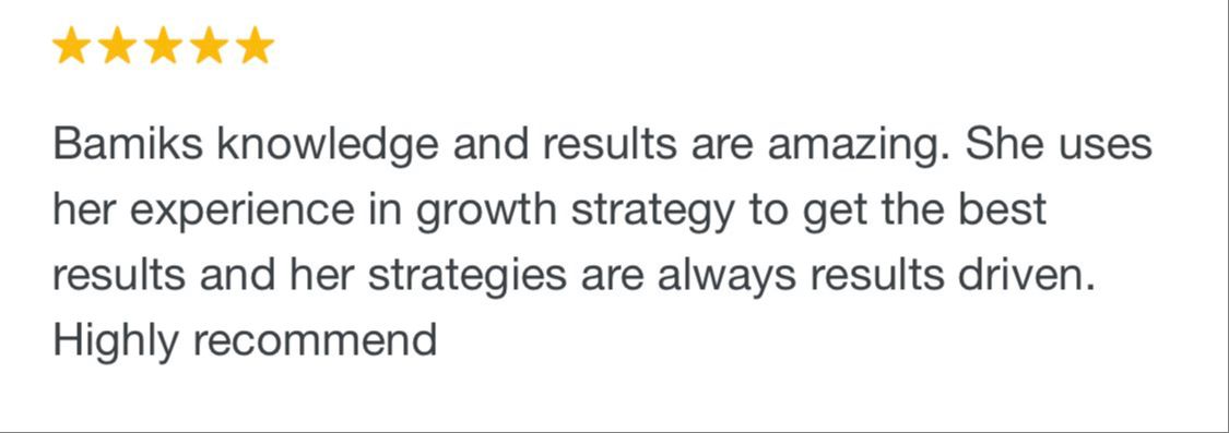 Optimised Digital review. Bamik's knowledge and results are amazing.