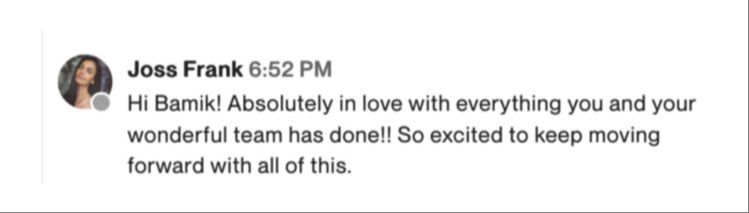 Optimised Digital review. Absolutely in love with everything you and your wonderful team has done!