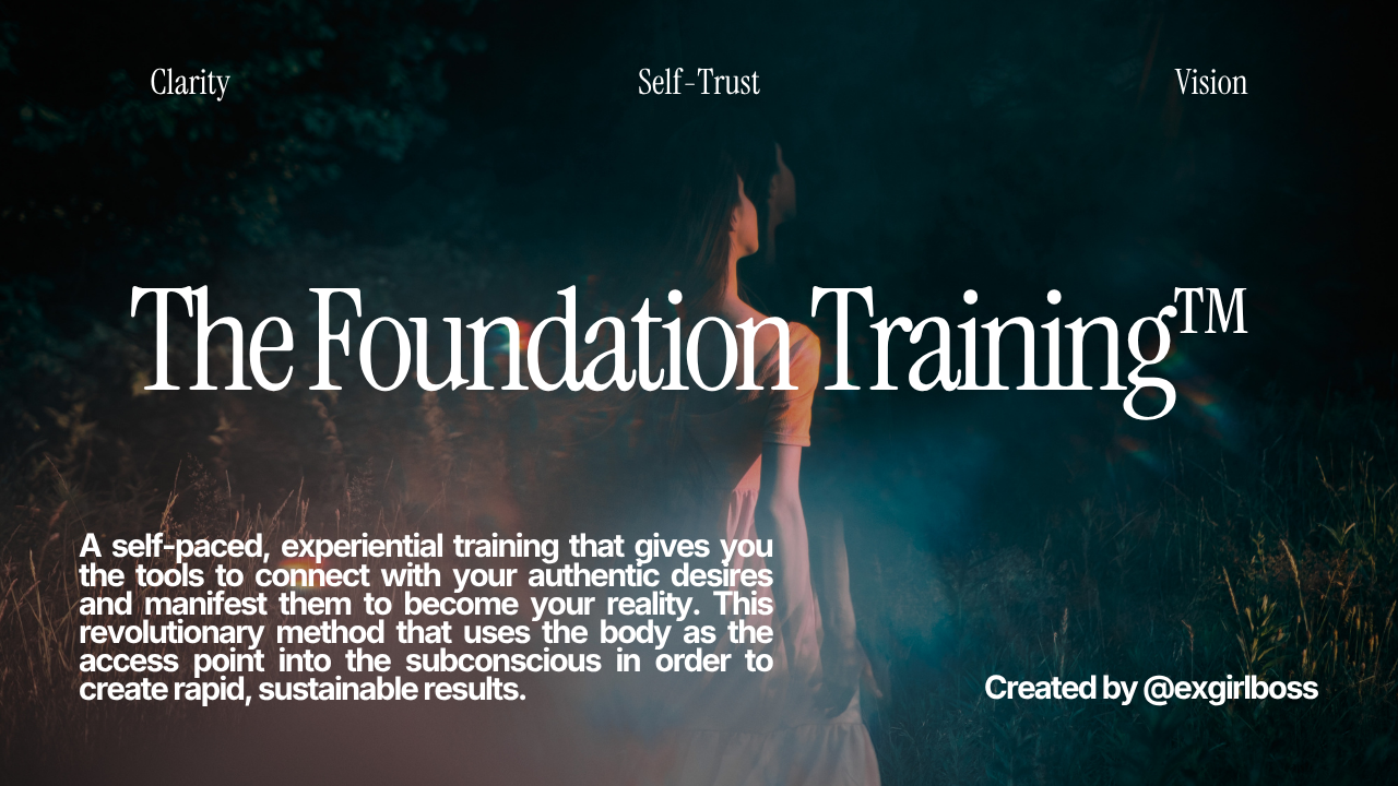 The Foundation Training cover