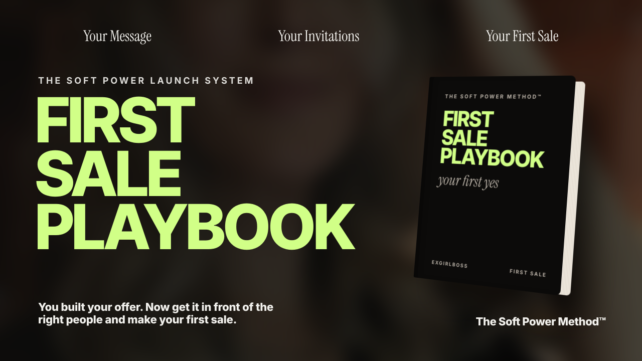 First Sale Playbook guide cover