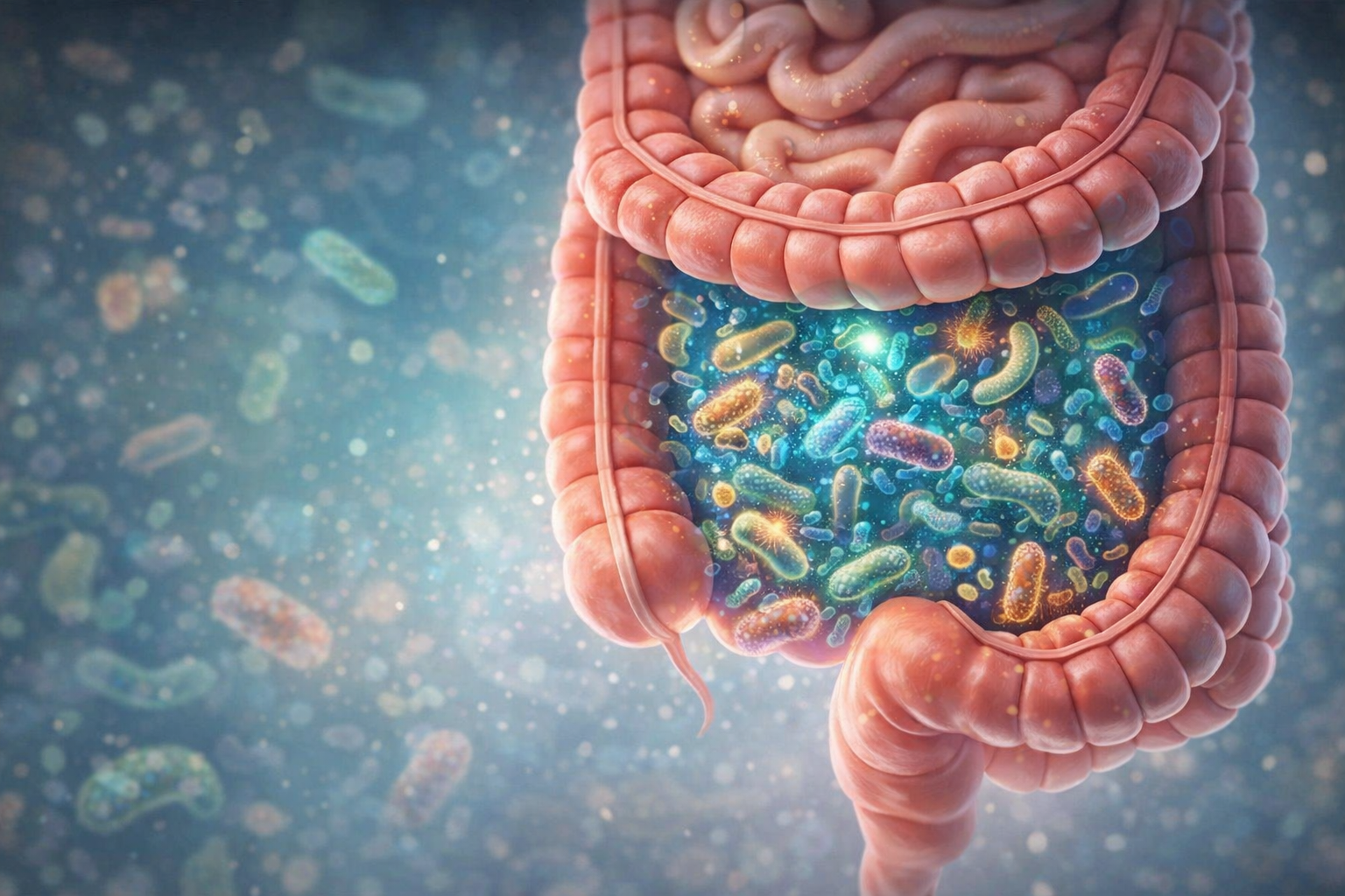 microbiota intestinale batteri intestinali equilibrio flora intestinale digestione gonfiore intestinale