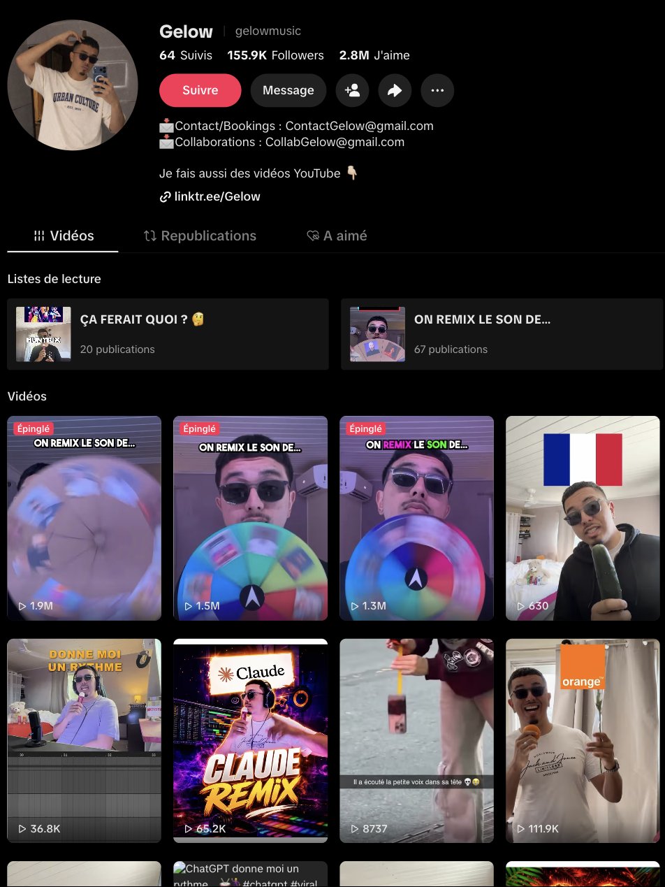 Compte Gelow (TikTok)
