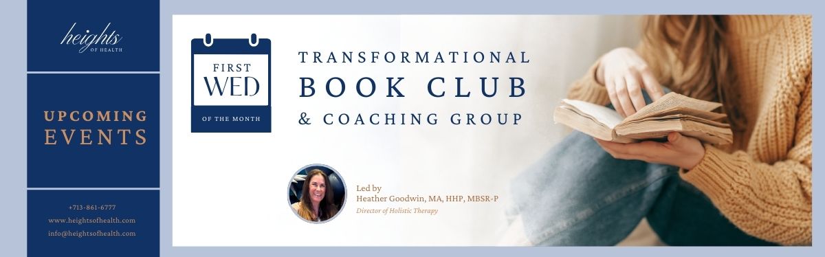 Transformational book club and holistic coaching group for personal growth