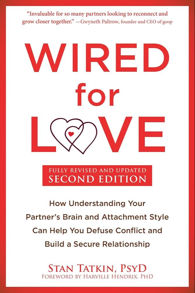 Wired for Love book cover by Stan Tatkin on attachment and healthy relationships