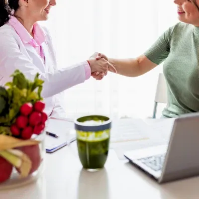 Holistic health consultation building trust and personalized wellness care