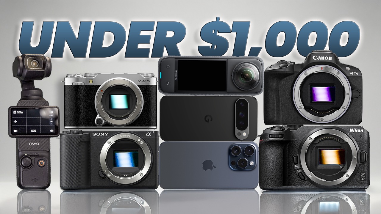 Best Beginner Cameras Under $1000 (Real Reviews)