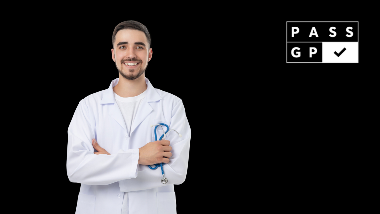 AMC Clinical station with doctor communicating with patient