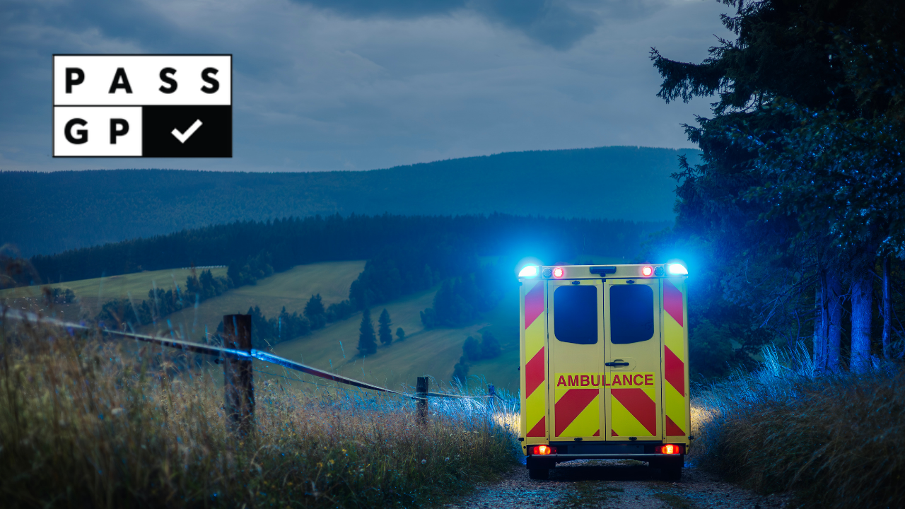 Rural GP managing emergency with limited resources