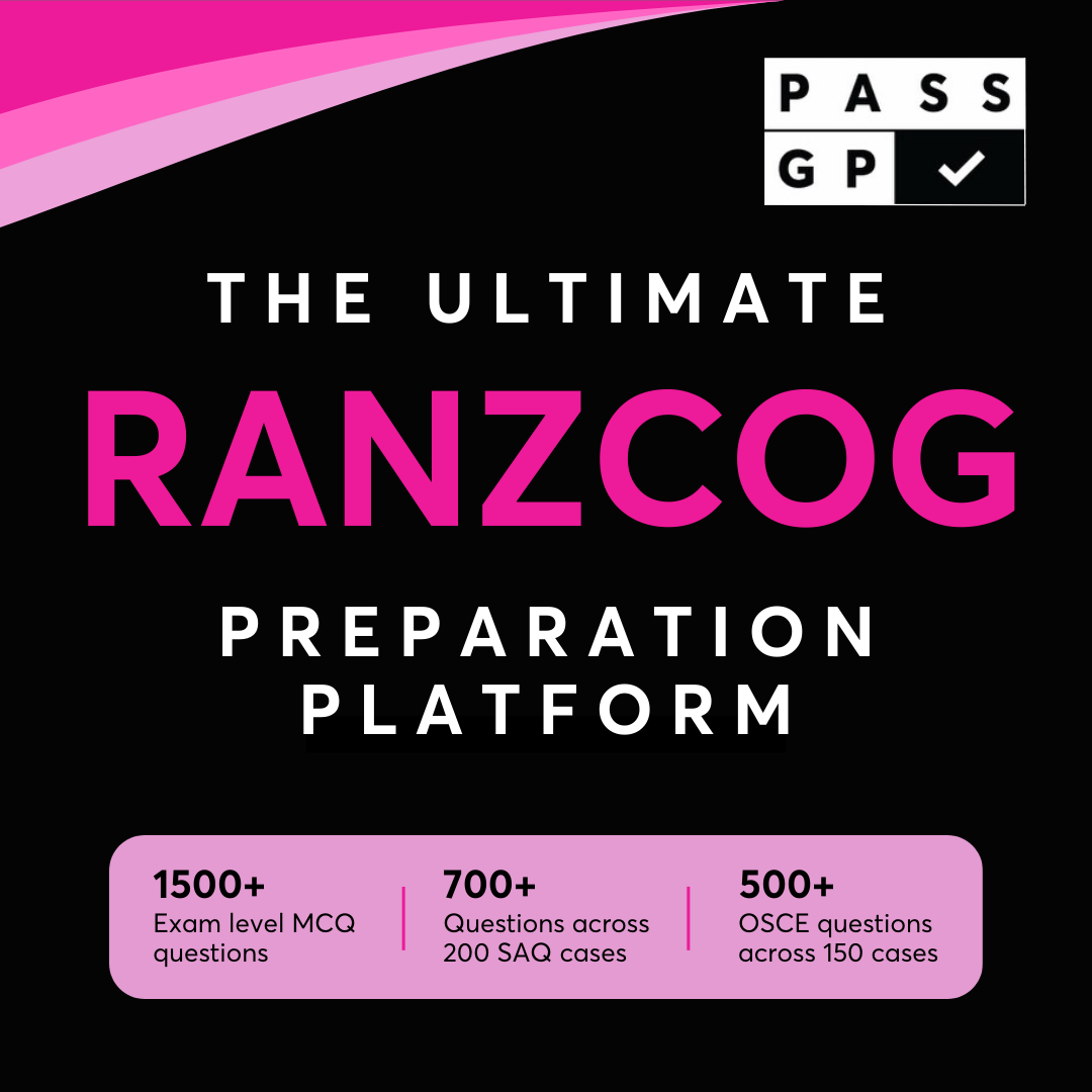 1500 RANZCOG MCQs, 700 SAQs and 500 OSCEs