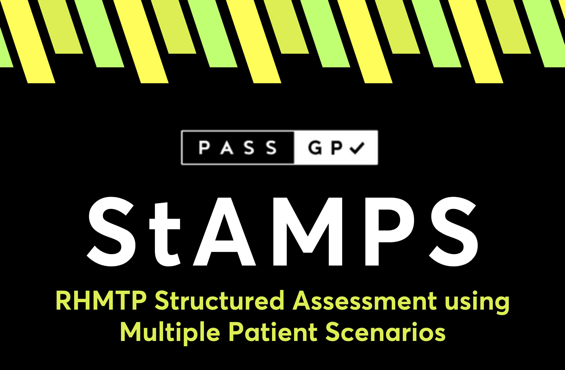 More than 1600 RHMTP ACRRM StAMPS questions across 500 cases with PassGP