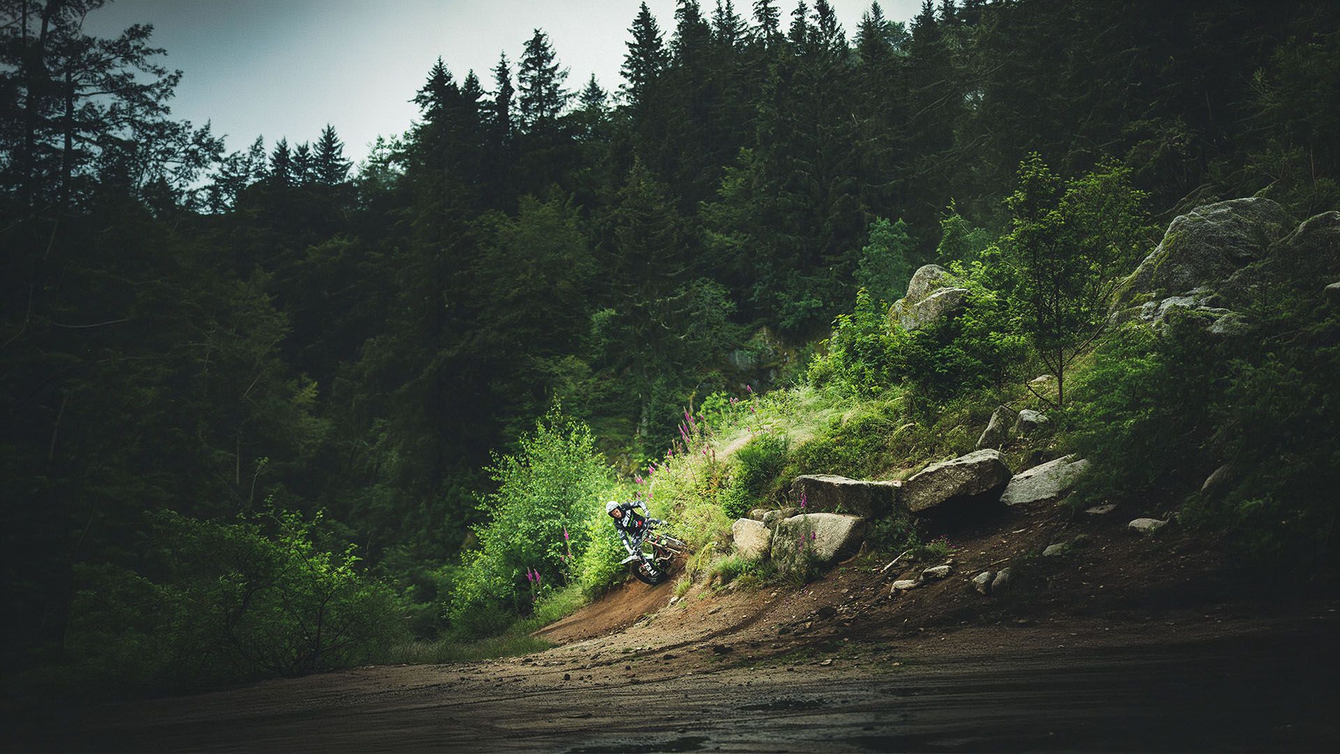 La Bresse trials terrain