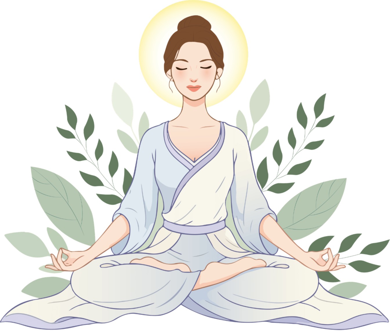 Cosmic illustration representing emotional healing and inner balance