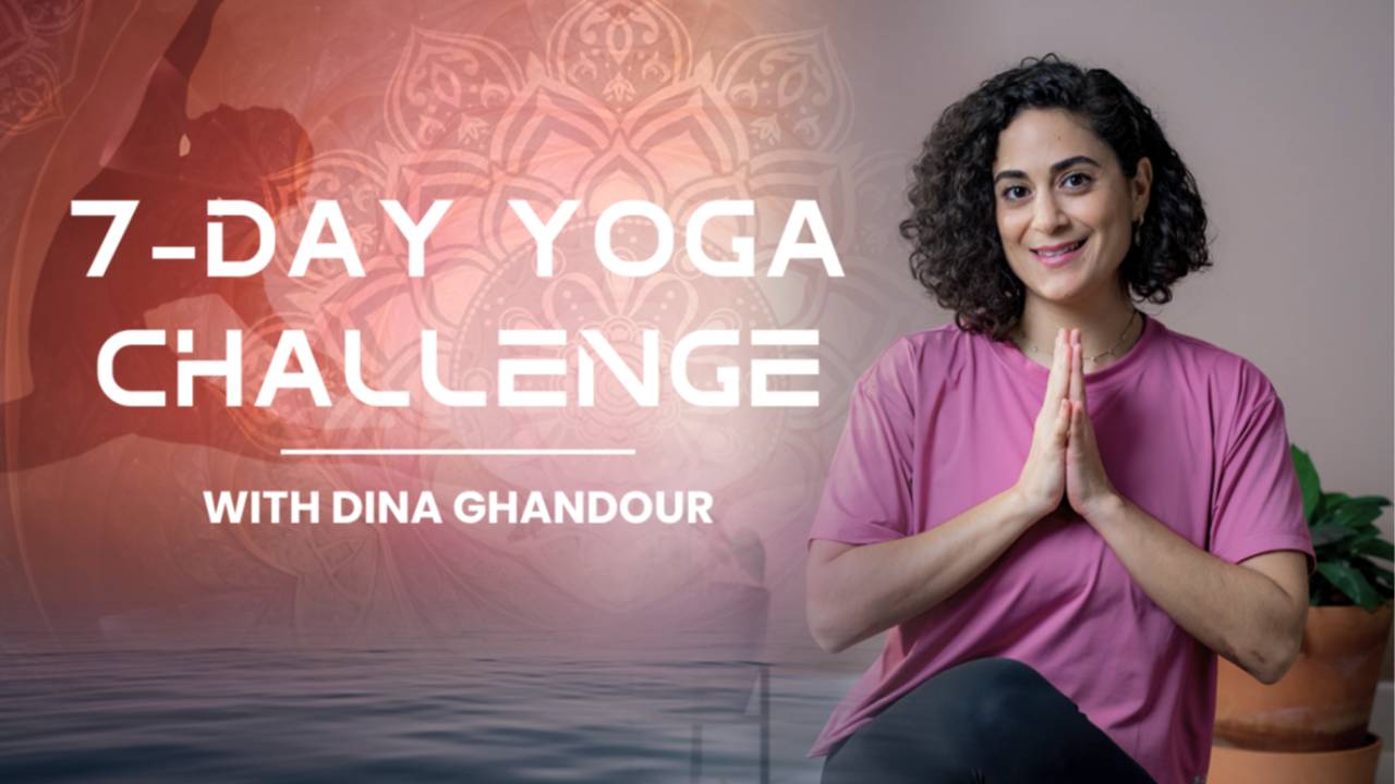 7-Day Yoga Challenge course on Infijoy