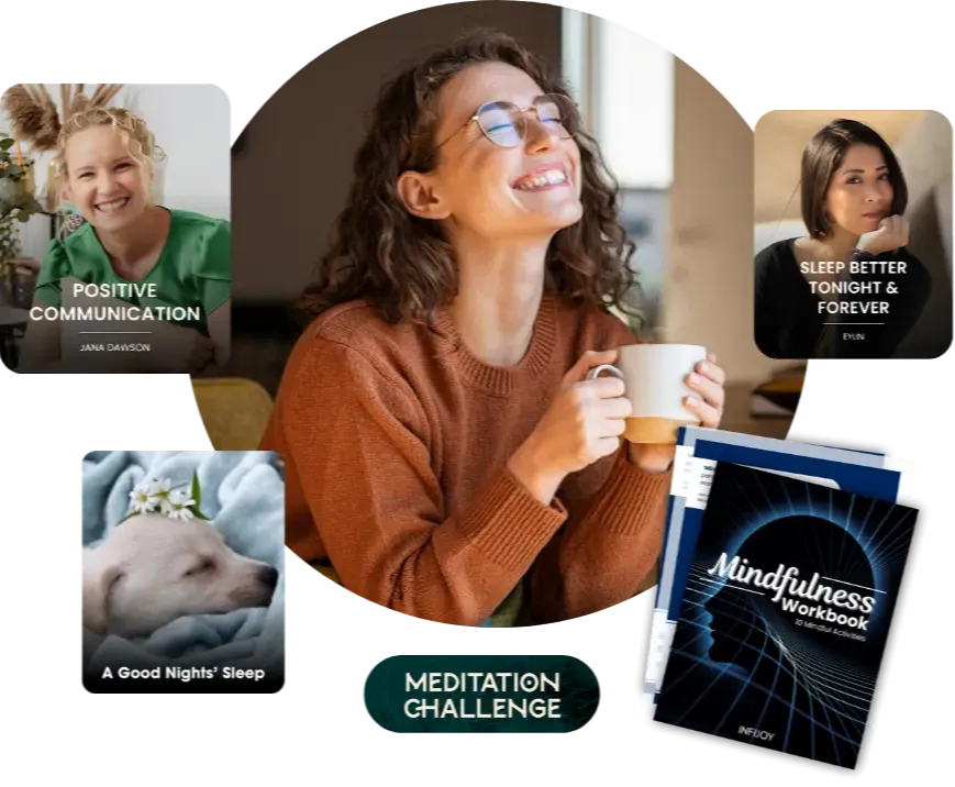 Infijoy membership - unlimited access to well-being courses and meditations