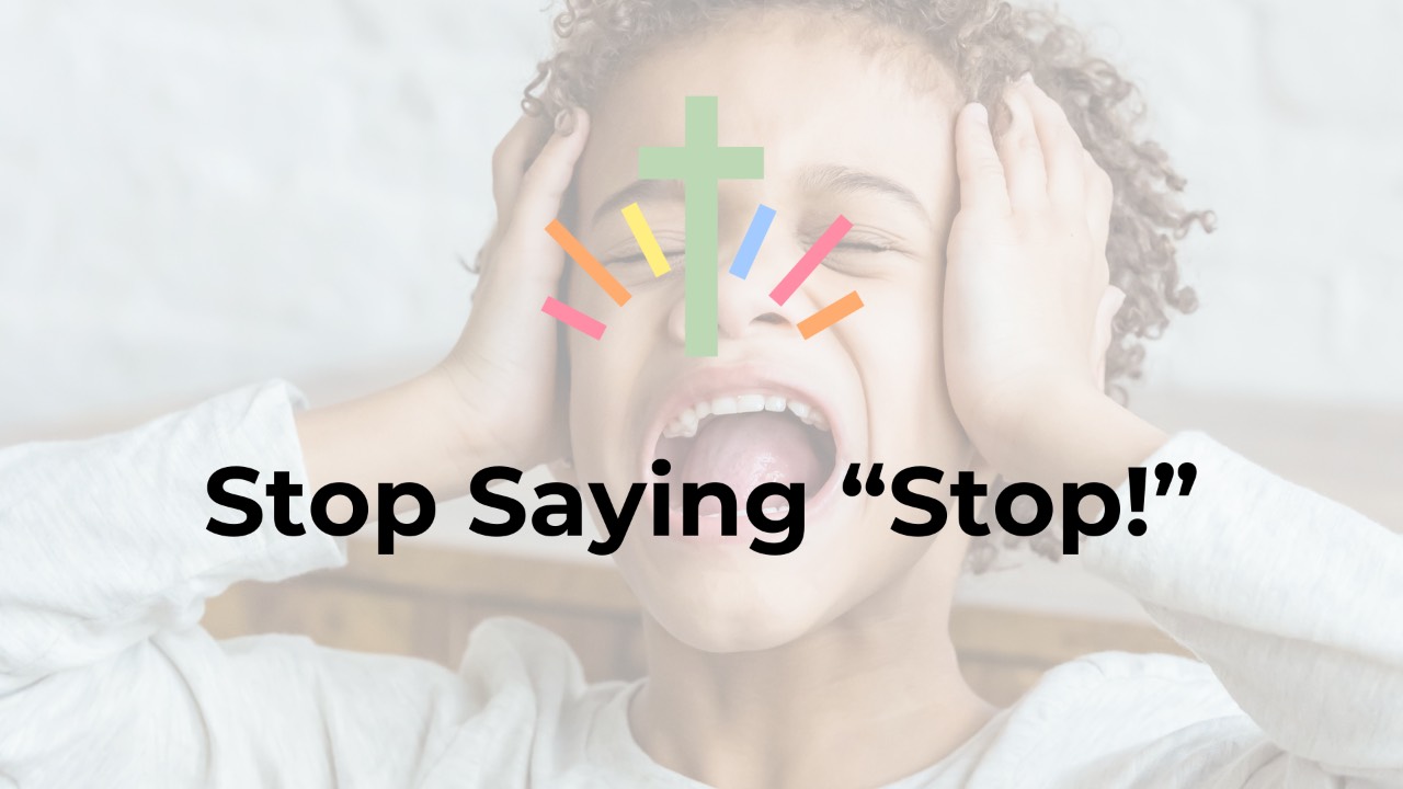 Stop saying 
